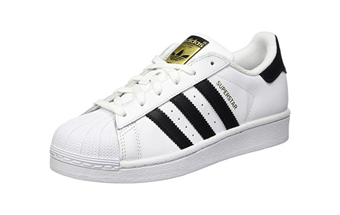 Moda adidas Originals Superstar, Zapatillas Unisex Niños, Blanco