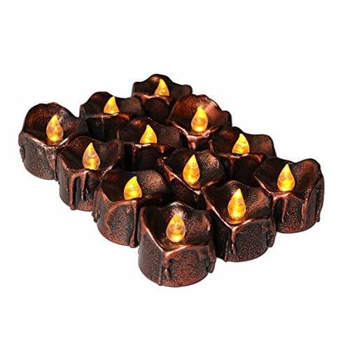 Home 12PCS Velas Electrónicas Decorativas Para Bodas Fiestas Velas Electrónicas Para San Valentín