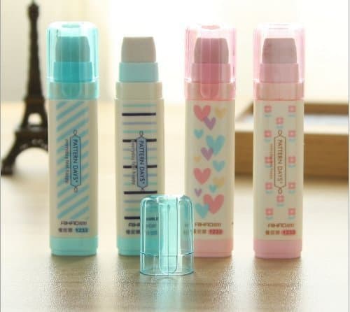 Product Creative Writing Stationery Three layers Erasers 4pcs by DS Home Cute