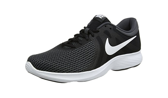 Moda Nike Revolution 4 EU, Zapatillas de Running para Hombre, Negro