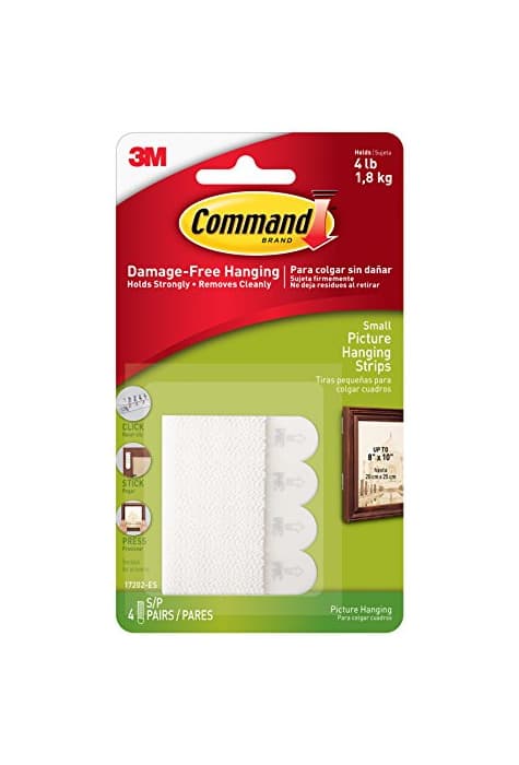 Product 3M Command 17202 - Bandas adhesivas para colgar en la pared