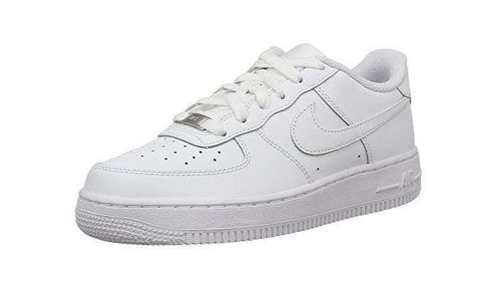 Moda Nike Air Force 1, Zapatillas de Baloncesto Unisex Niños, Blanco (White / White-White)