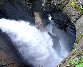 Lugar Trümmelbachfälle