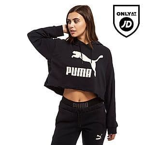 Fashion Sudadera cropped con capucha, de PUMA