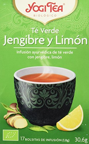 Product Yogi Tea Verde Jengibre Limón - Paquete de 6 x 17 Sobres