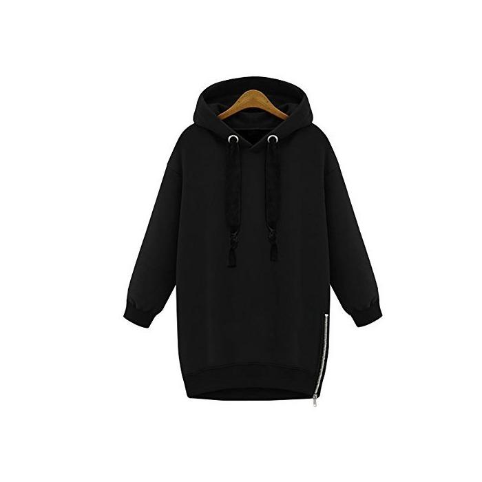 Fashion WintCO Parka Tops Sudadera Encapuchada Suéter Jersey de Mujeres Algodón para invierno