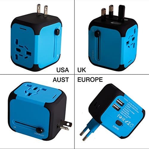 Electrónica Adaptador Enchufe de Viaje Universal