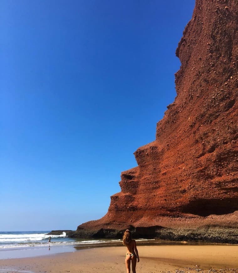 Place Playa de Lagzira en Sidi Ifni (Marruecos)