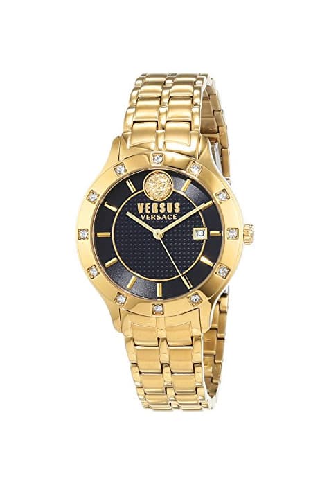 Moda Versus by Versace Reloj Analogico para Mujer de Cuarzo con Correa en