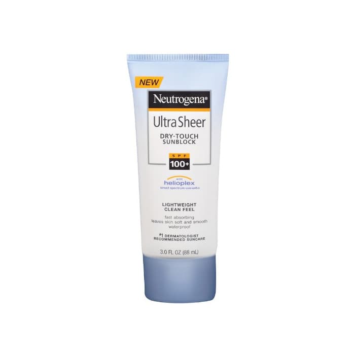 Belleza Neutrogena Ultra Sheer protector solar IP 100+