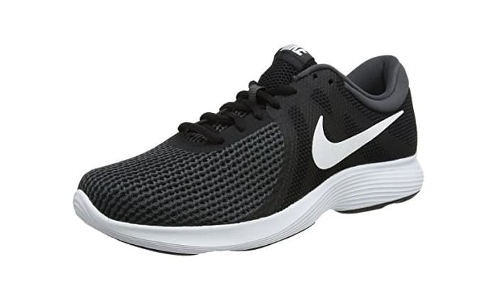 Moda Nike Revolution 4 EU, Zapatillas de Running para Hombre, Negro