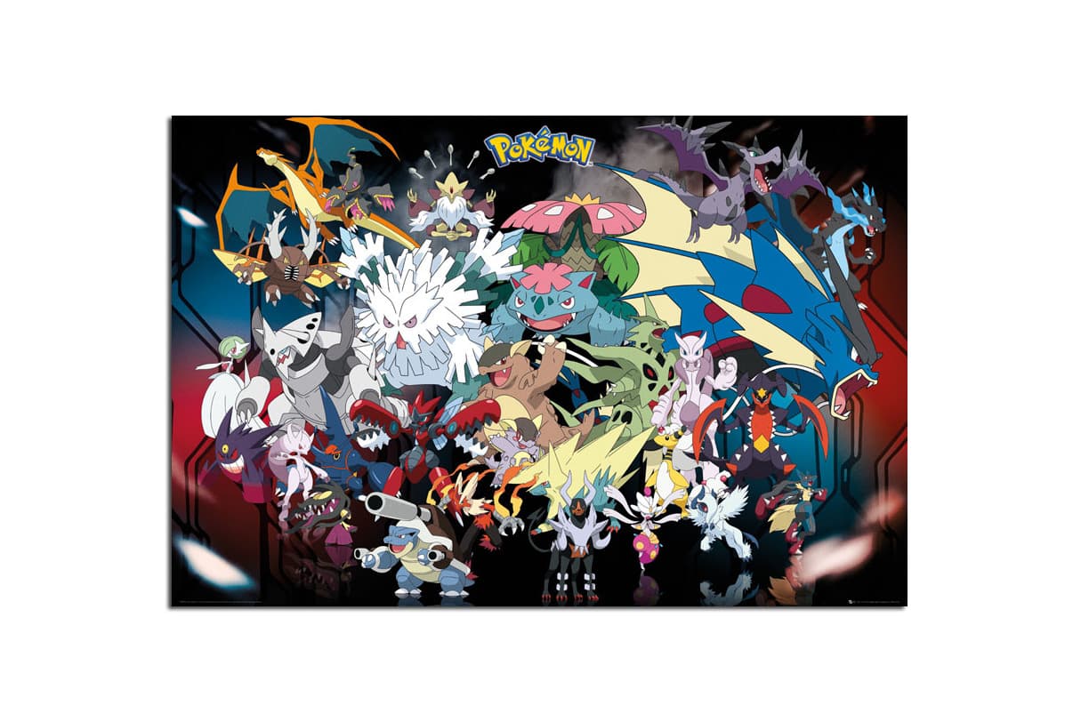 Producto Mega póster Pokemon