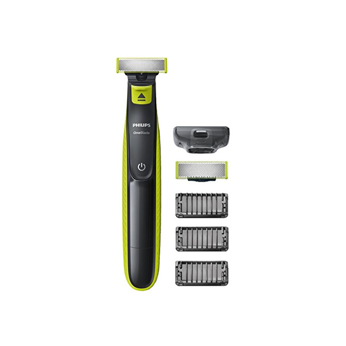 Belleza Philips OneBlade QP2520/30 - Recortador de Barba con 3 Peines de 1