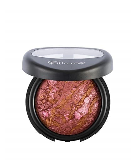 Fashion PINK BRONZE-SHIMMER BAKED BLUSH-ON | Flormar