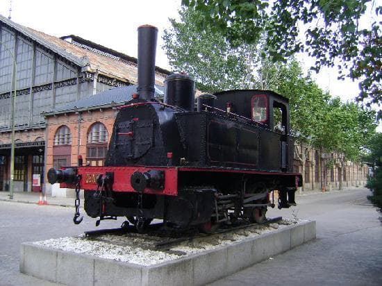 Lugar Museo del Ferrocarril de Madrid