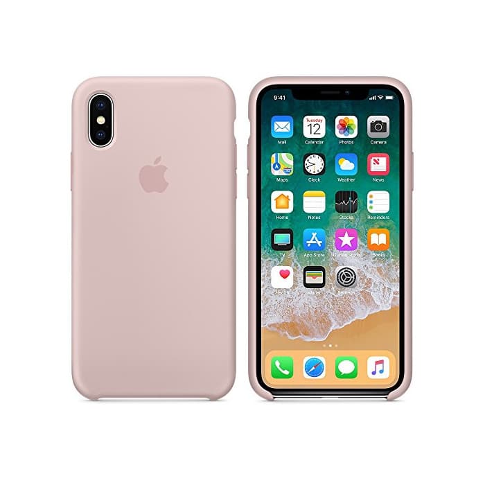 Electrónica El último Verano iPhone X Funda, Slim Líquido de Silicona Gel Carcasa