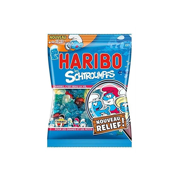 Product Haribo schtroumpf sachet 3x300g