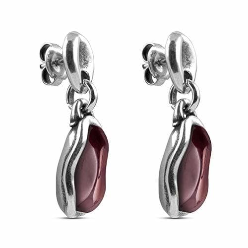 Fashion CICLON Pendientes asteroide Rojo 182621-03