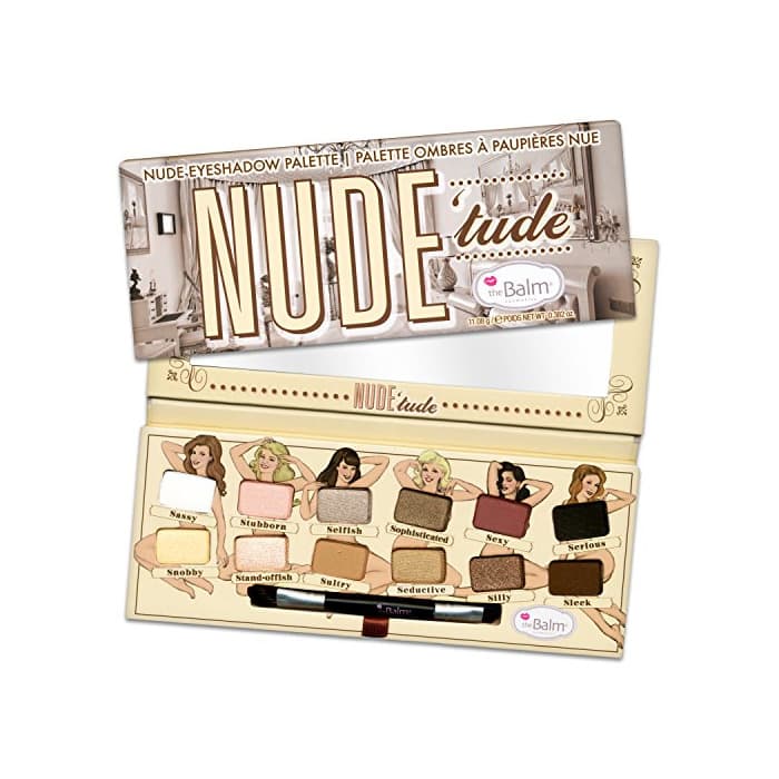 Belleza The Balm Shadow Palette Nude Tude 12 Shades Paleta cieni do powiek