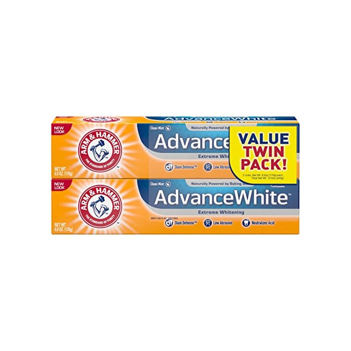 Beauty Arm & Hammer Advance White Extreme Whitening Baking Soda & Peroxide pasta