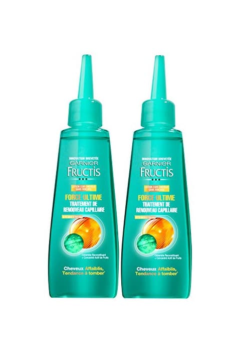 Belleza Garnier - Fructis Force Ultime - Suero para cabello frágil - Lote de 2