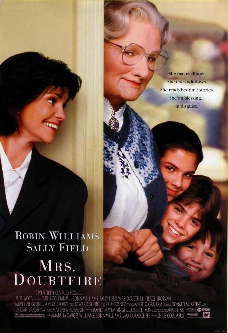 Película Mrs. Doubtfire