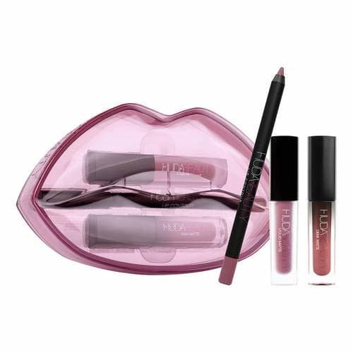 Belleza HUDA Matte and Cream Lip Set Sheikha/Trophy Wife