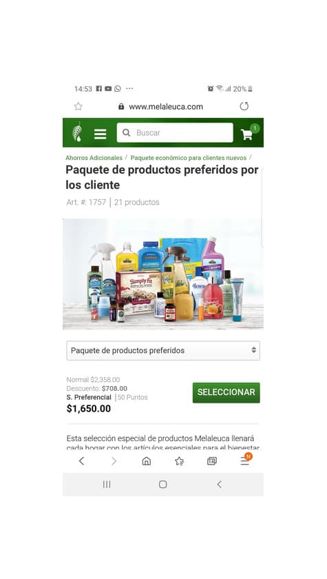 Producto Productos de limpieza sin quimicos