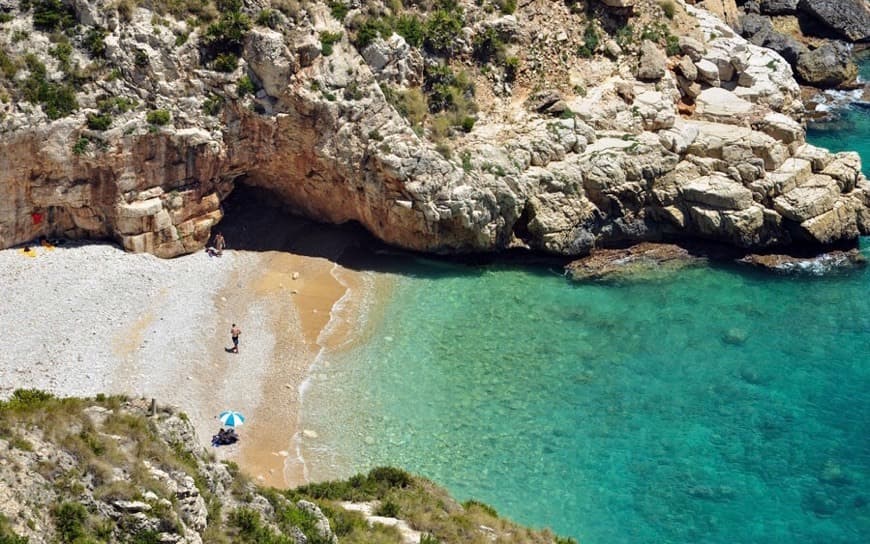 Lugar Cala los Tiestos