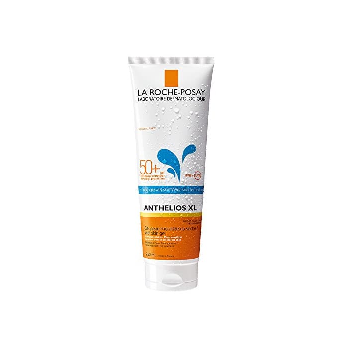 Belleza La Roche-Posay - Protector solar anthelios gel wet skin spf50