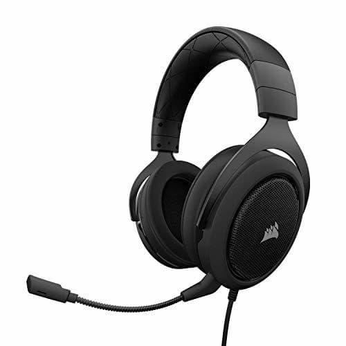 Electrónica Corsair HS50 Stereo - Auriculares gaming con micrófono desmontable