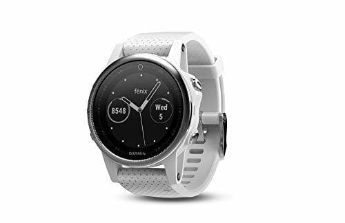 Electronic Garmin Fenix 5S - Reloj Multideporte, con GPS y medidor de frecuencia