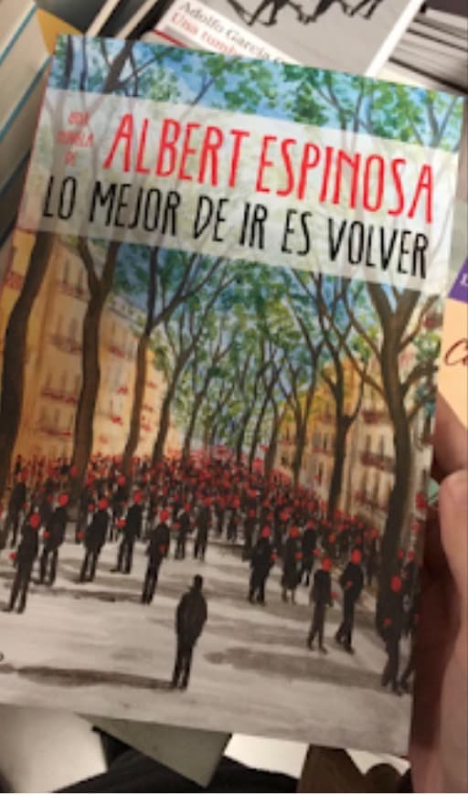 Book Lo mejor de ir es volver