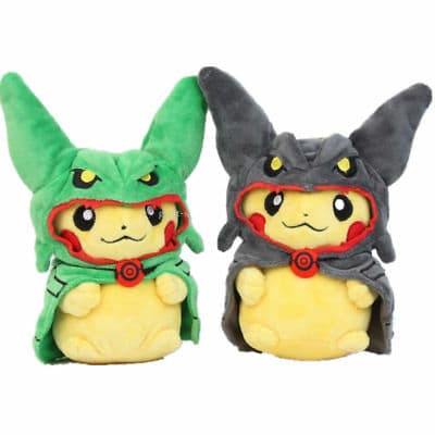 Moda Peluches pikachu rayquaza