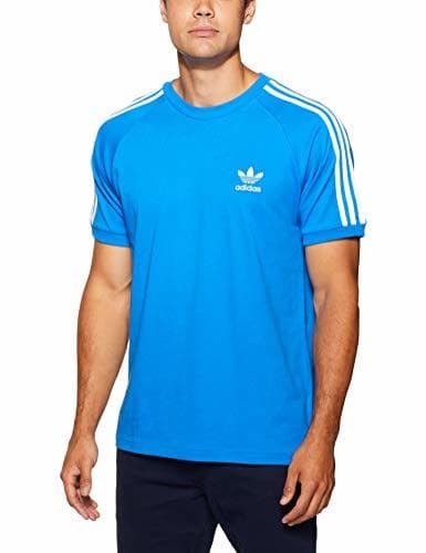 Electronic adidas 3-Stripes tee Camiseta, Hombre, Azul