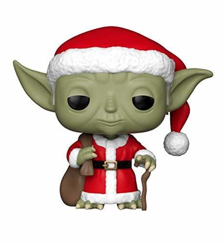 Game Funko – Pop.Color Star Wars Color Holiday Santa Yoda