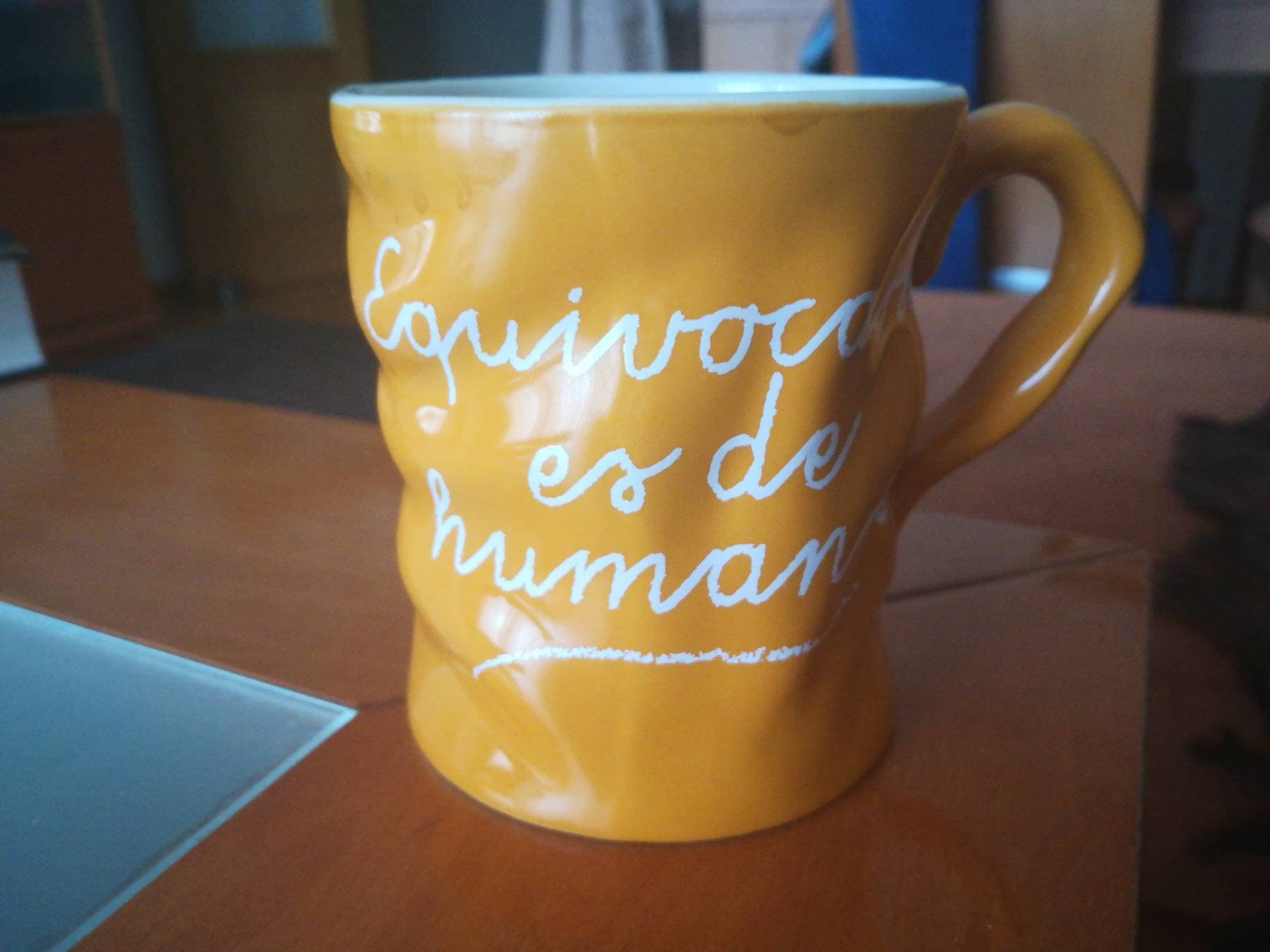 Product Taza equivocarse es de humanos