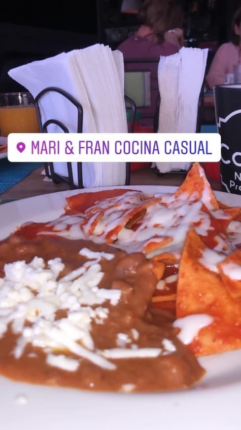 Restaurants Mari & Fran Cocina Casual