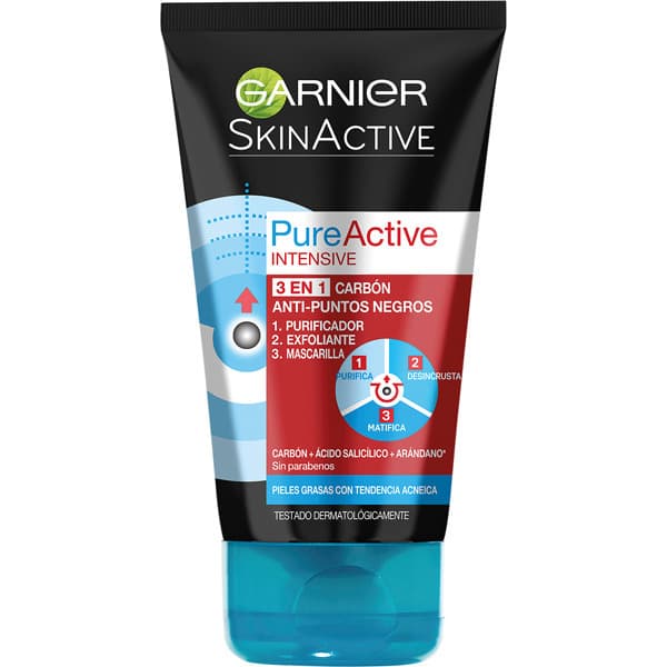 Moda Pure Active Carbón Mascarilla anti-puntos negros | Garnier