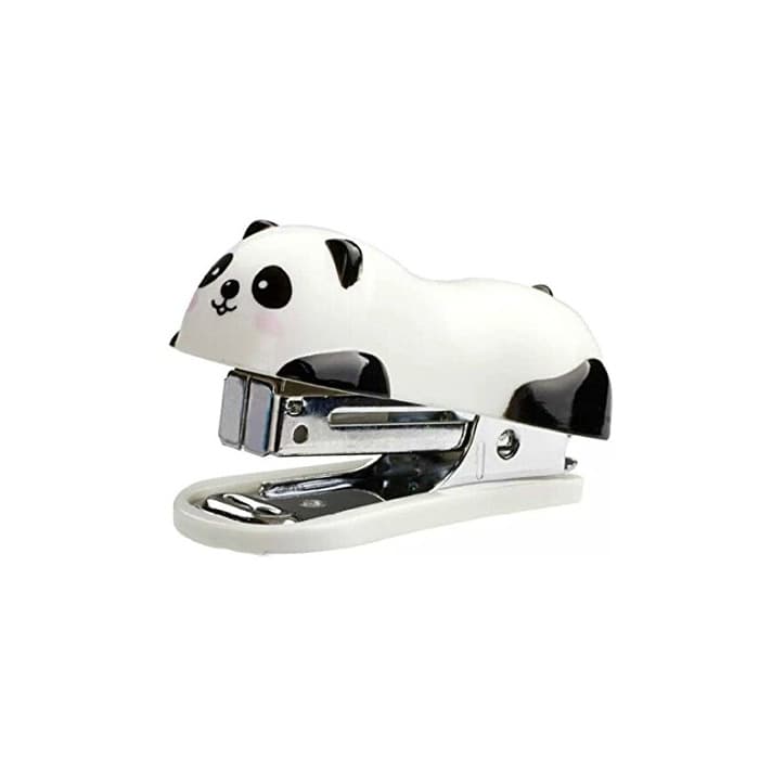 Elemento de la categoría hogar Stonges Lindo Panda Mini Grapadora de escritorio y engrapadora de mano Grapadora