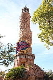 Lugar Island of Adventure Tower