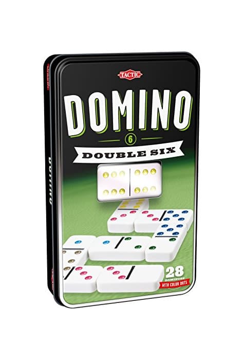 Product Tactic Domino Double 6 Niños y Adultos Juego de táctica - Juego