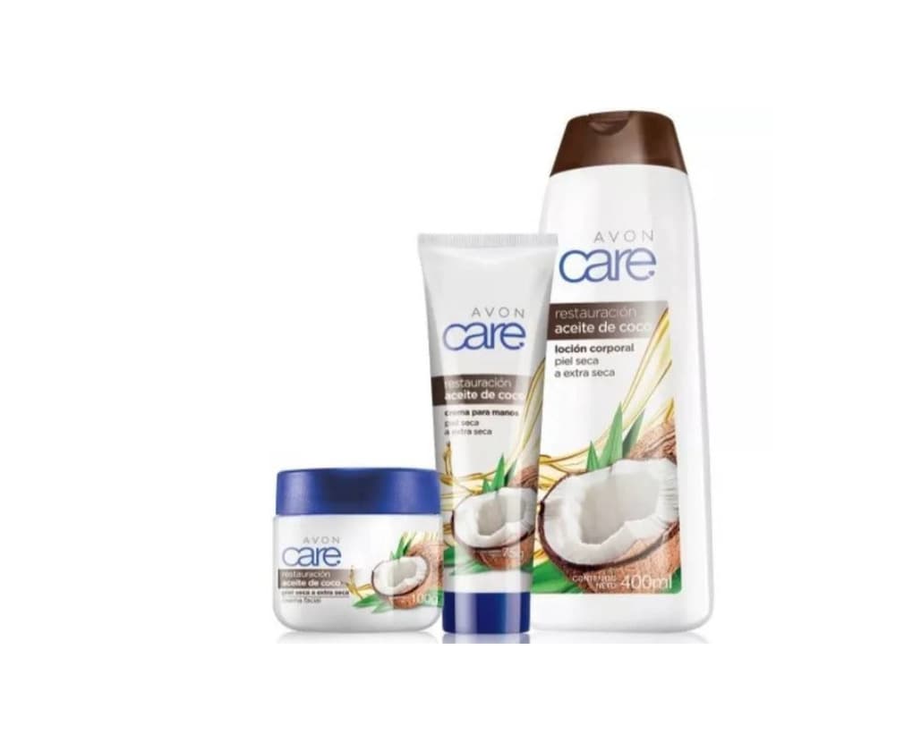 Product Crema y loción corporal de acite de coco Avon