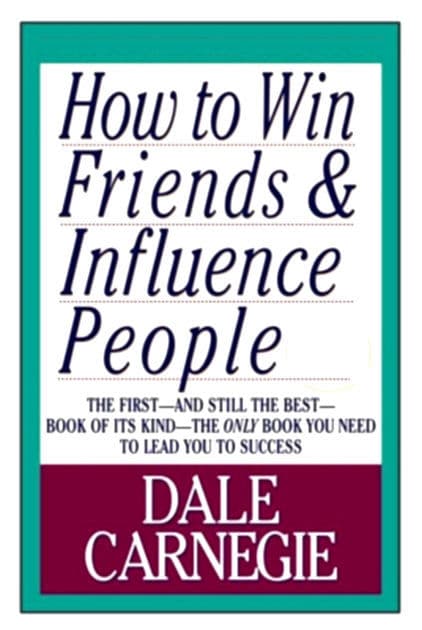 Libro How to Win Friends & Influence People by Carnegie