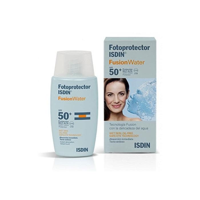 Beauty Isdin Fusion Water SPF 50 Foto Protector Cuidado Solar