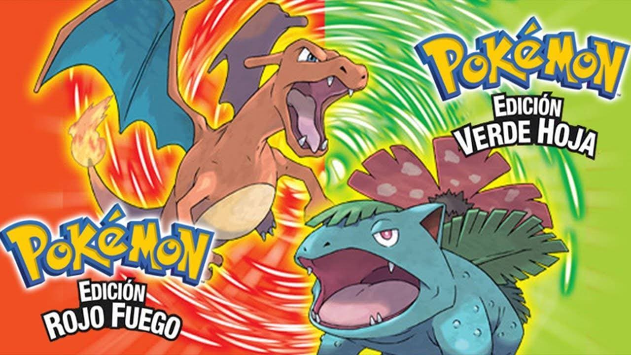 Videojuegos Pokemon Rojo Fuego y Verde Hoja