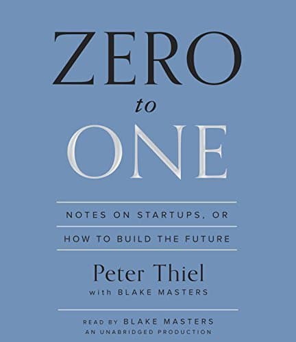 Libro Zero to One: Notes on Startups, or How to Build the Future