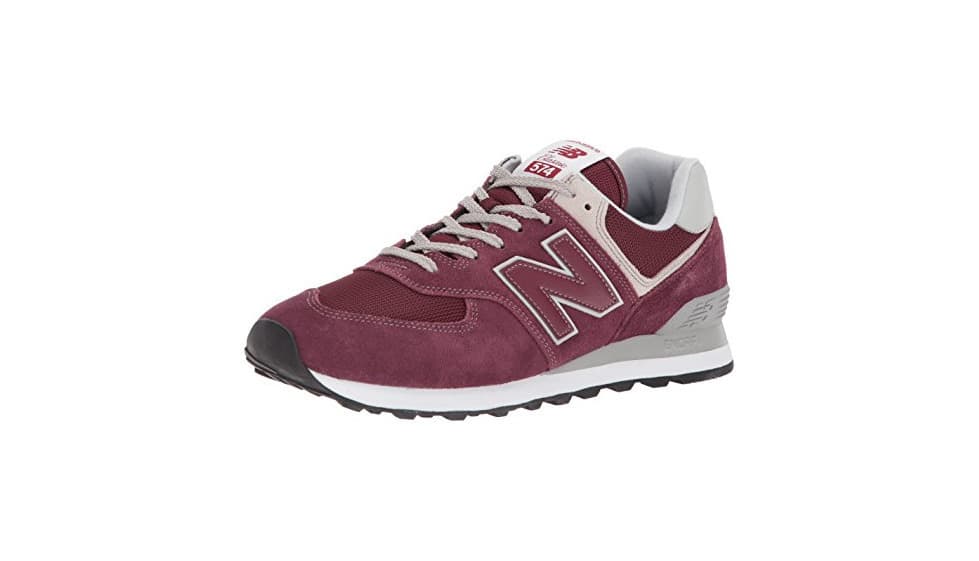 Moda New Balance 574 Core Zapatillas Hombre, Rojo