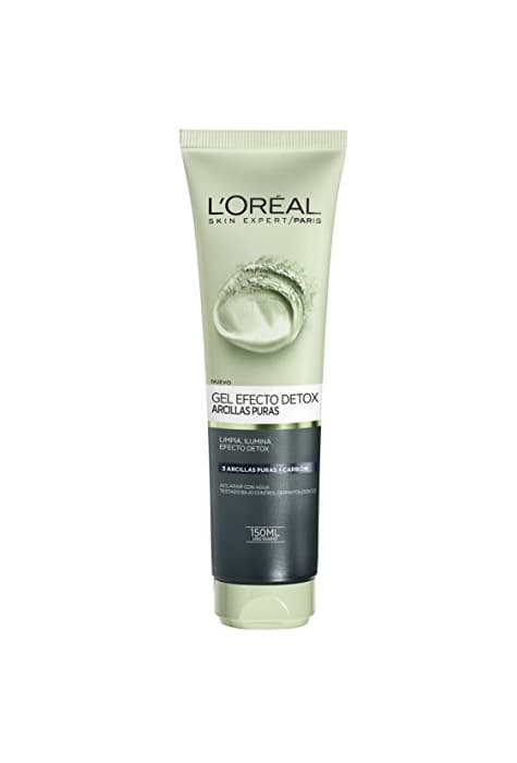 Beauty L'Oréal Paris Gel Limpiador Efecto Detox Arcillas Puras Negra