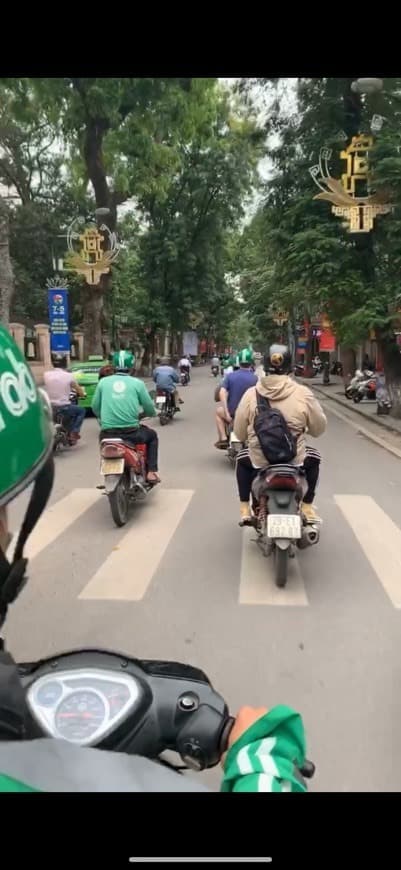 Moda Moto-taxi en Hanoi